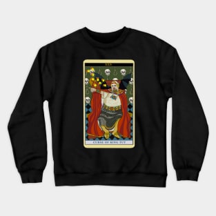 Curse of King Tut Tarot Card Crewneck Sweatshirt